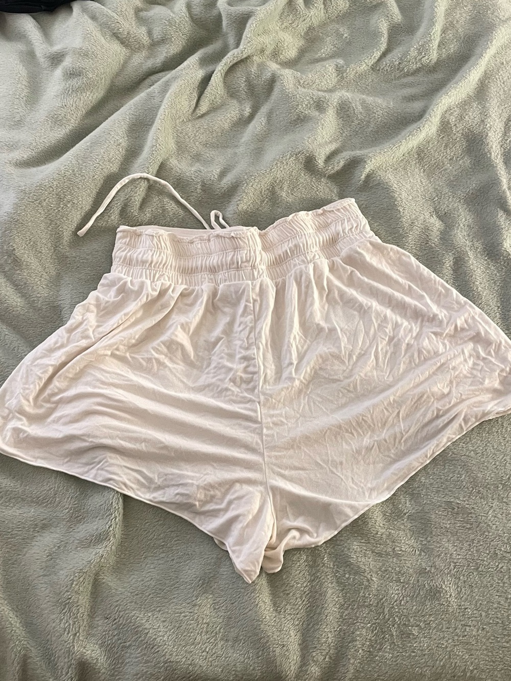 Ultra-Soft White Shorts